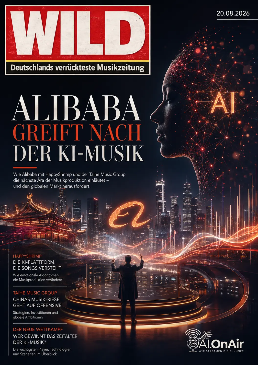 ALIBABA STEIGT IN DEN KAMPF UM DIE KI-MUSIK EIN