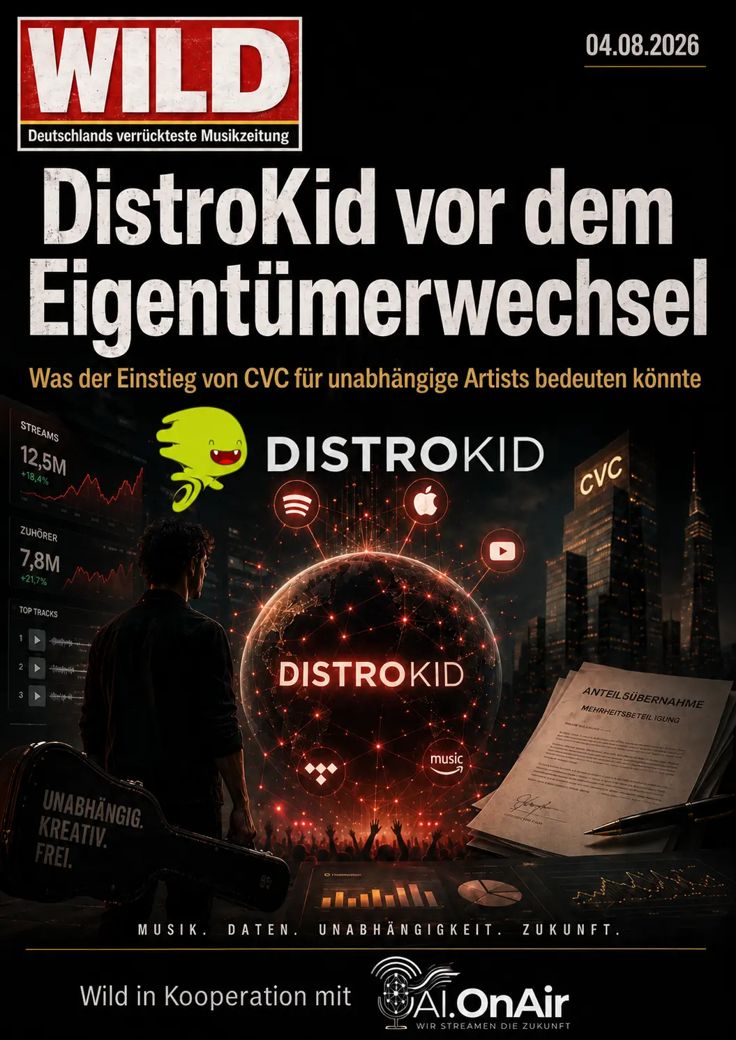 DistroKid vor dem Eigentümerwechsel