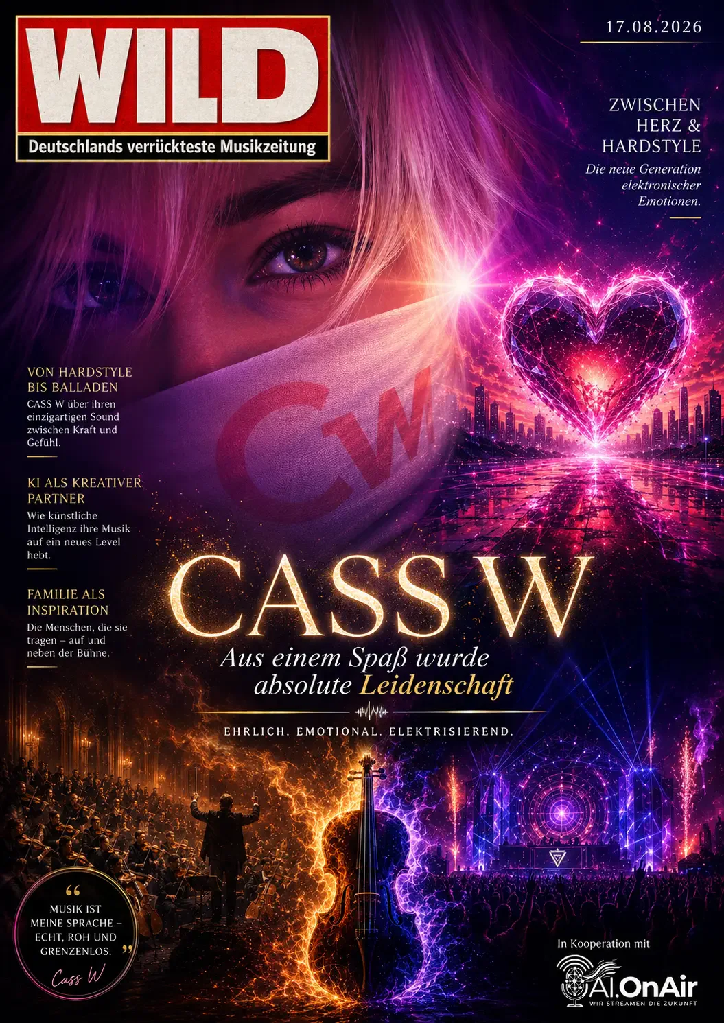 Cass W: Aus einem Spaß wurde absolute Leidenschaft