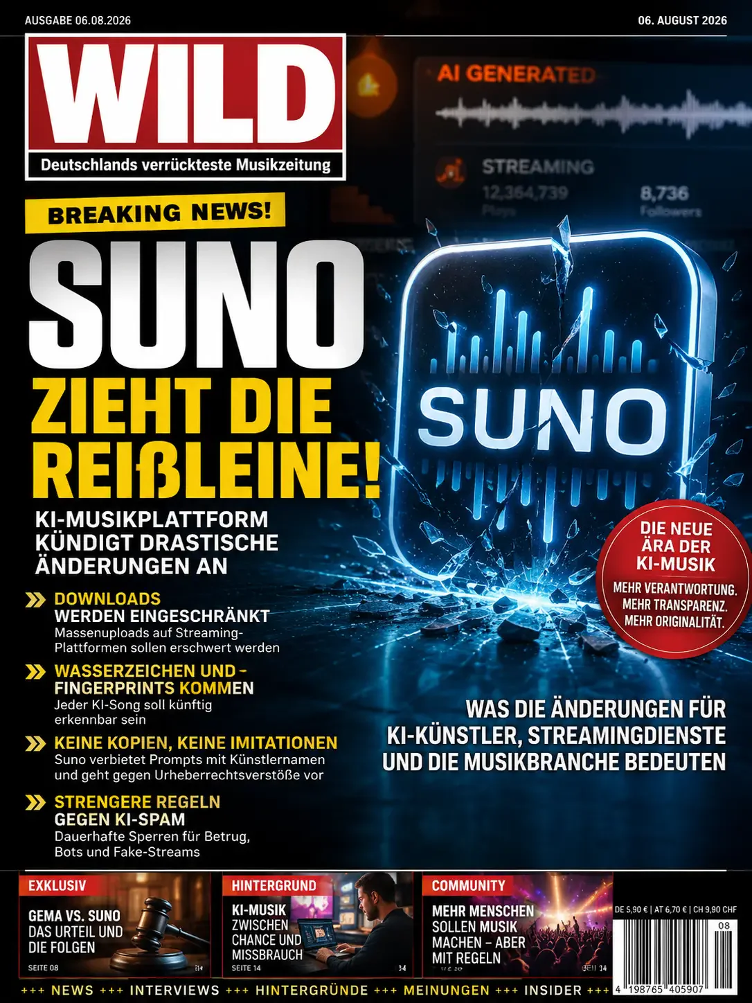 Wie gläsern wird der KI-Song wirklich?