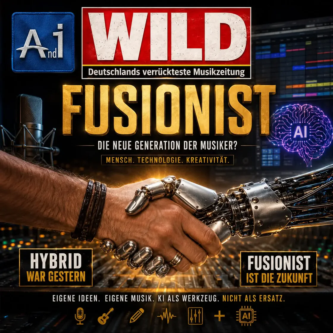 Fusionist statt KI Musiker? Entsteht hier gerade der Name einer neuen Künstlergeneration?