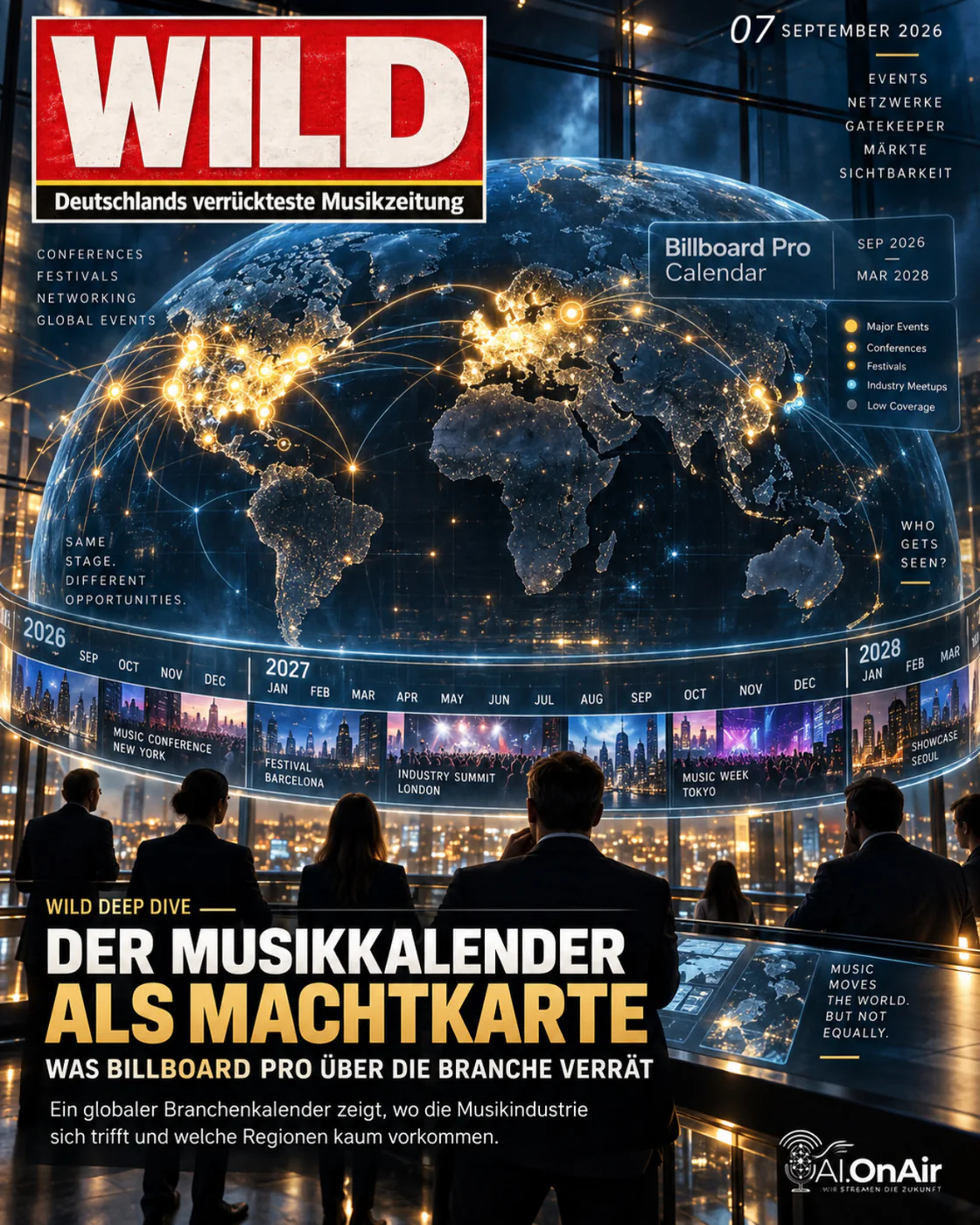 Der Musikkalender als Machtkarte: Was Billboard Pro über die Branche verrät