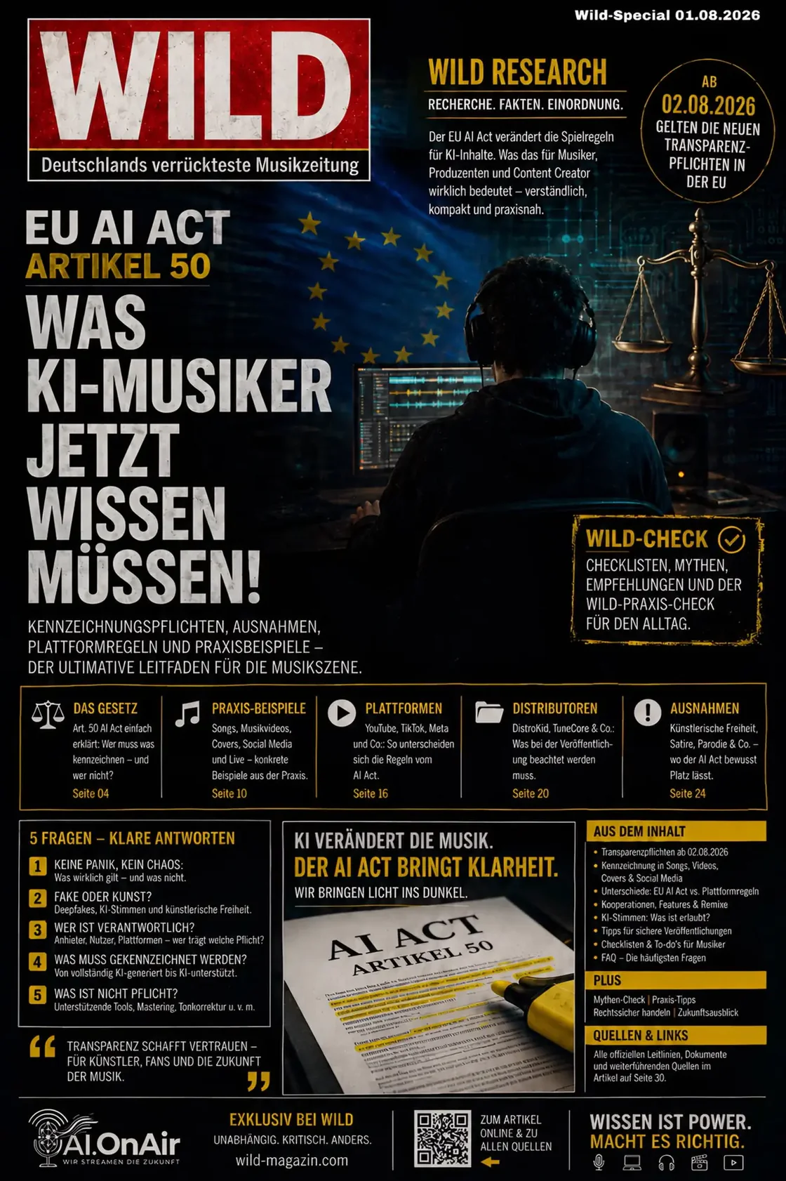 Der EU AI Act kommt jetzt wirklich