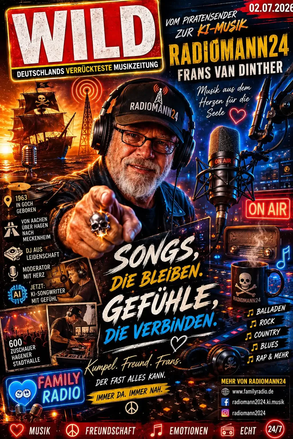 Vom Piratensender zur KI-Musik