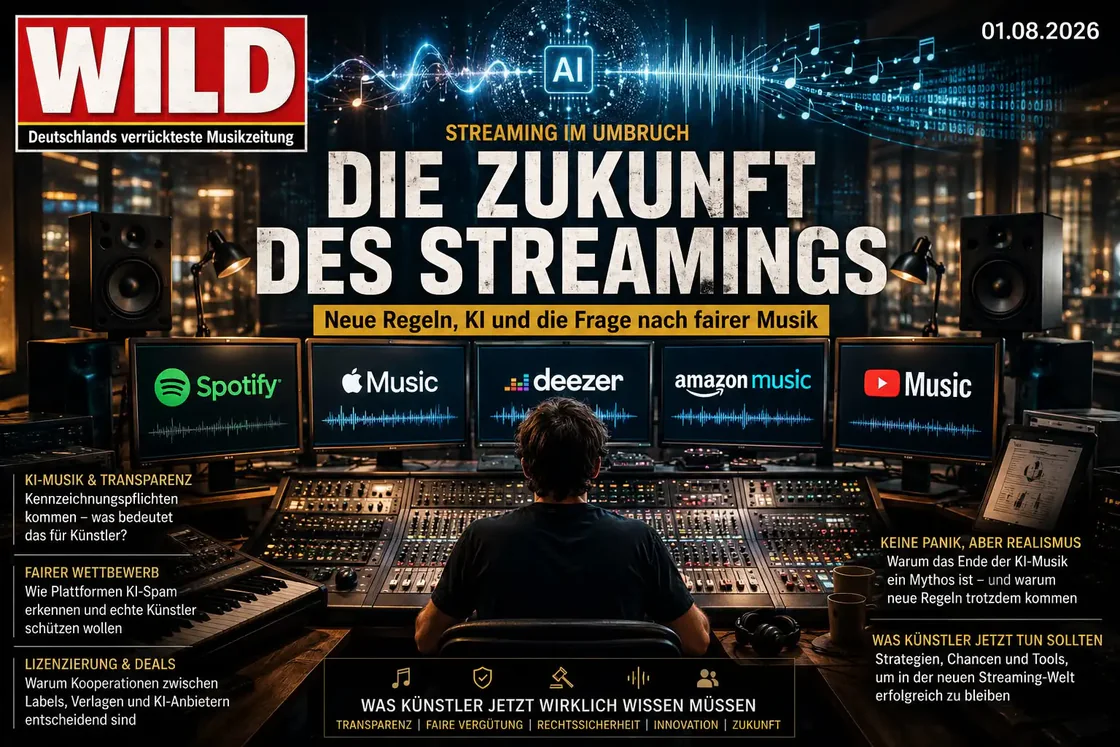 KI-Musik vor dem Aus? Nein. Aber die Streamingwelt bekommt neue Regeln
