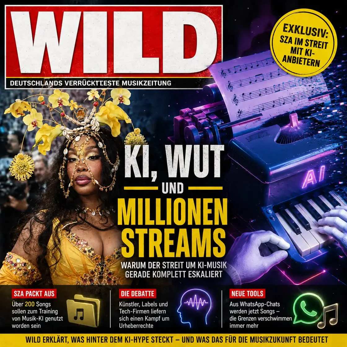 KI, Wut und Millionen Streams