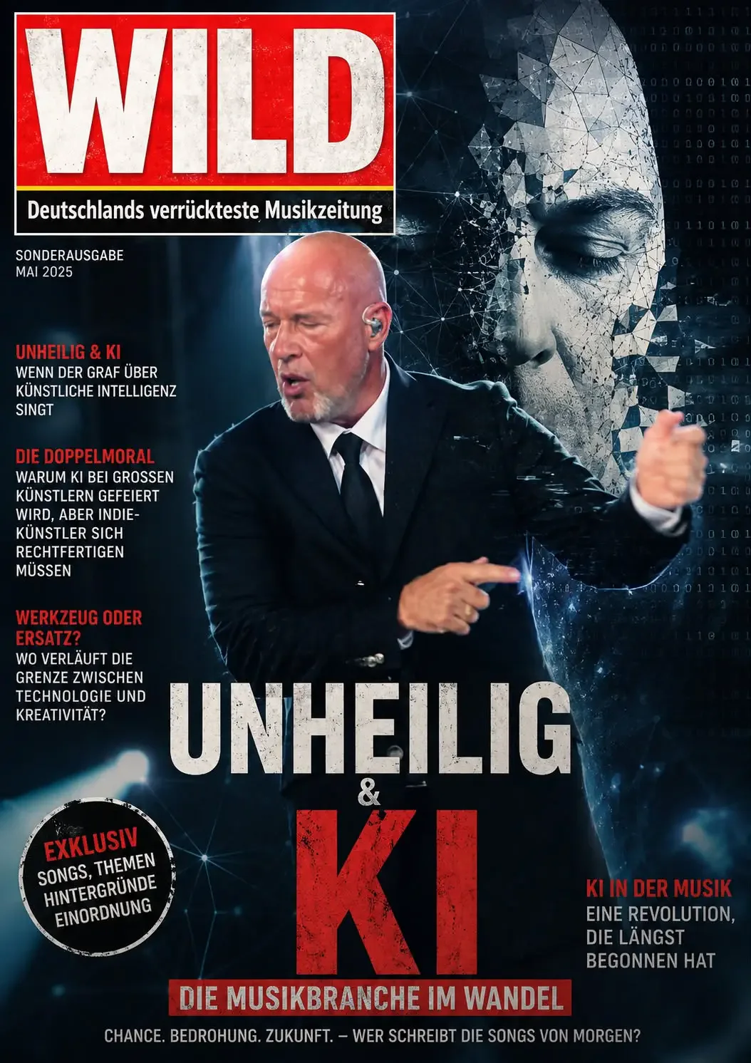 Wenn Unheilig über KI singt, applaudieren alle. Warum müssen sich KI-Künstler ständig rechtfertigen?