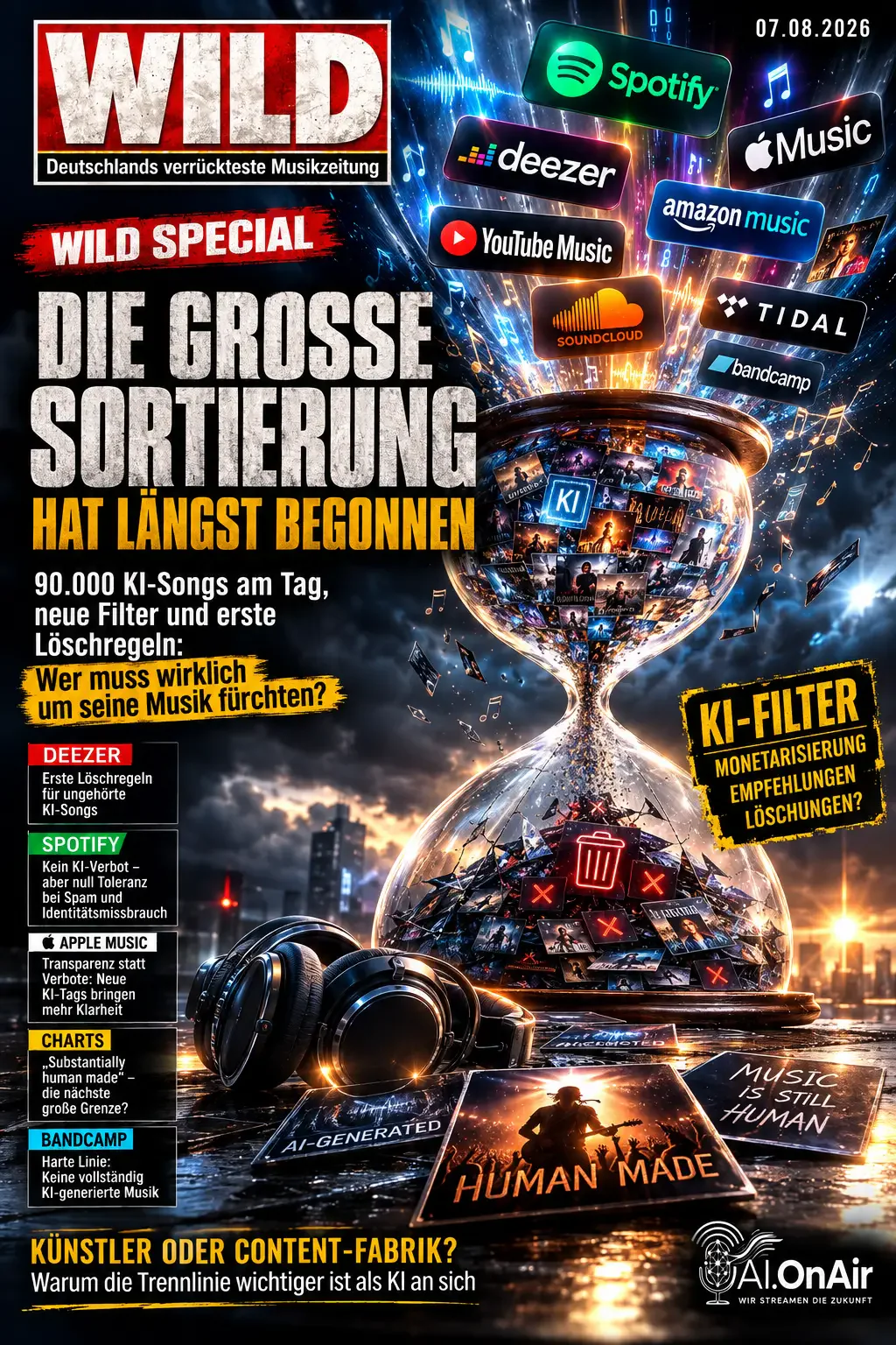 Die große Sortierung hat längst begonnen