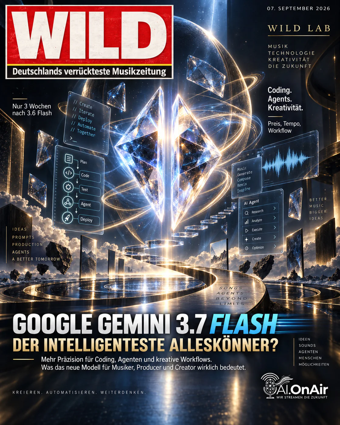 Google Gemini 3.7 Flash: Der intelligenteste Alleskönner für Coding und Kreative