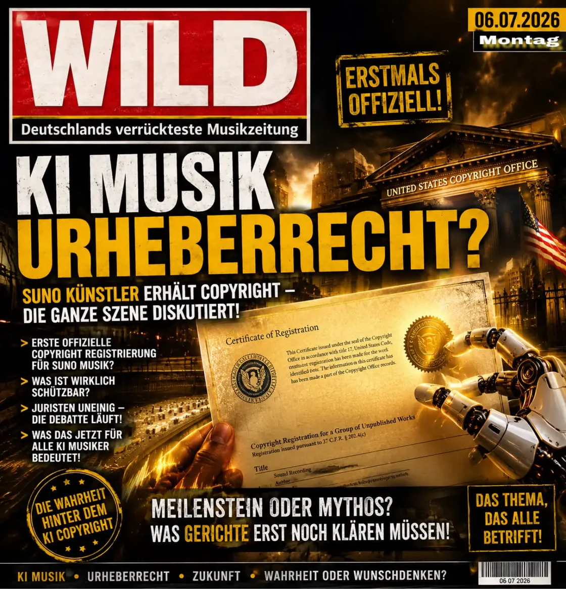 Das erste KI Copyright sorgt für Aufsehen