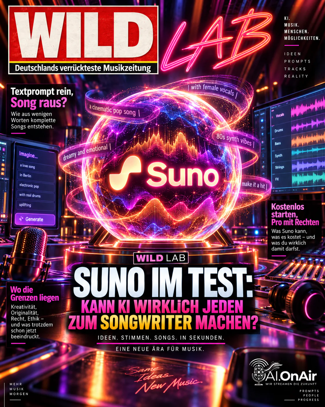 Suno im Test: Kann KI wirklich jeden zum Songwriter machen?