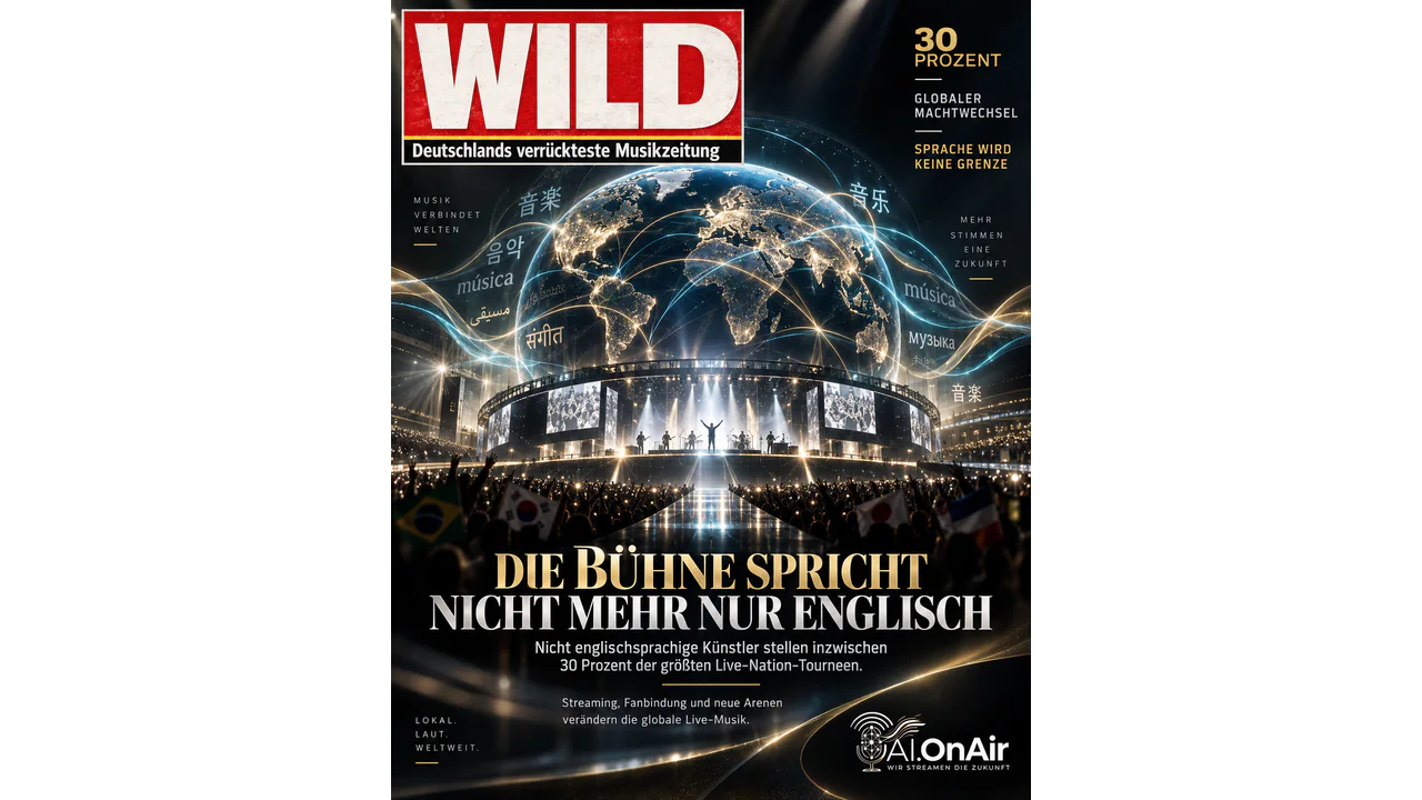 DIE BÜHNE SPRICHT NICHT MEHR NUR ENGLISCH