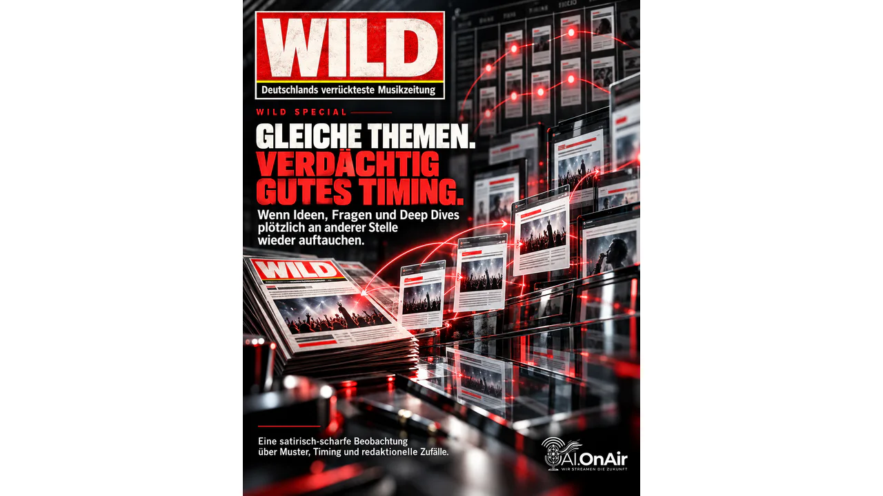 DER ZUFALL HAT EINEN REDAKTIONSPLAN