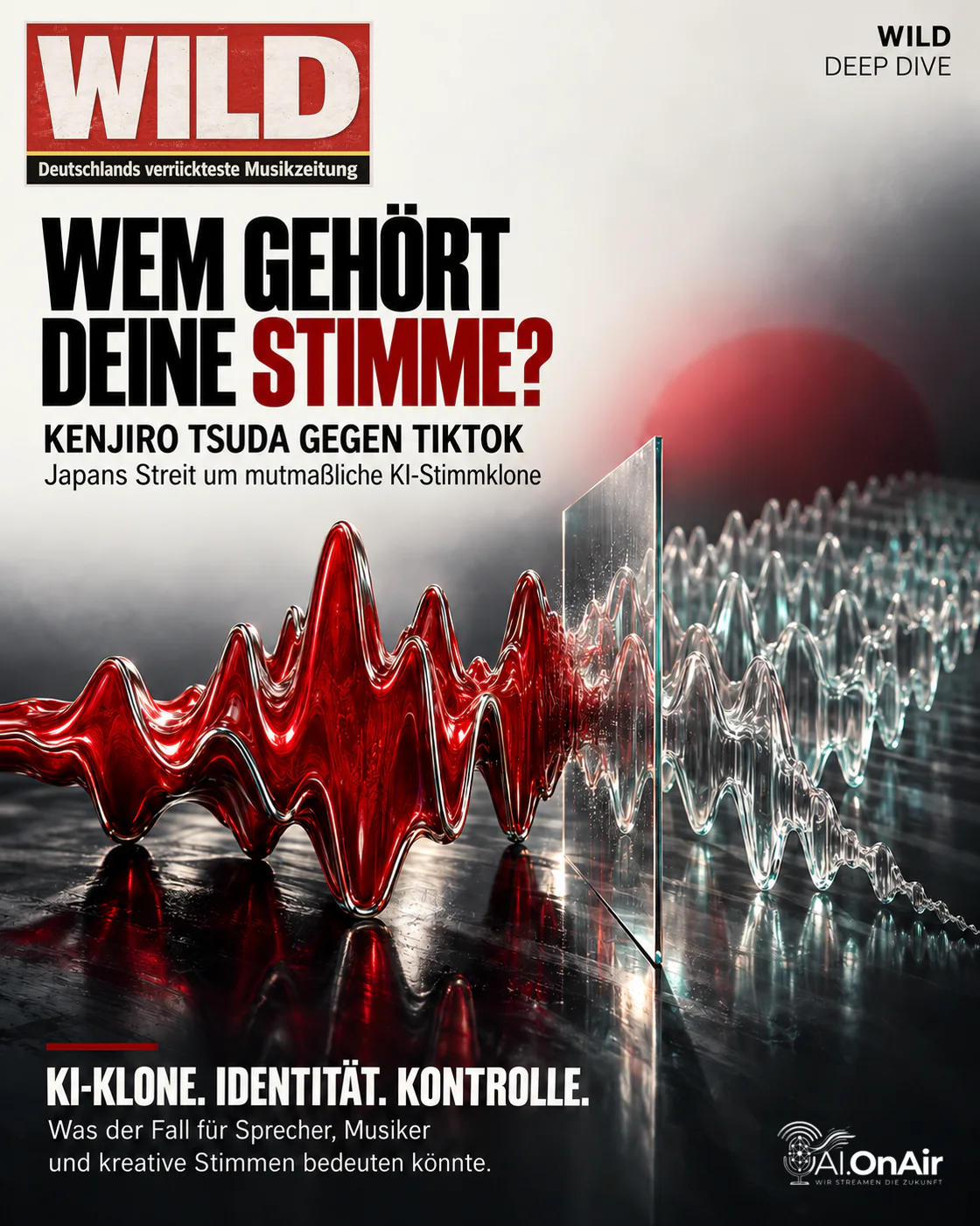 WEM GEHÖRT DEINE STIMME? JAPANS ERSTER GROSSER KI-KLON-PROZESS KANN DIE REGELN VERÄNDERN