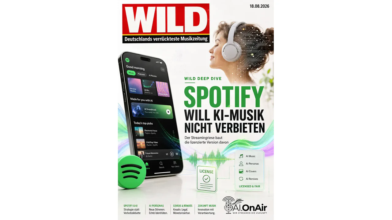 SPOTIFY WILL KI-MUSIK NICHT VERBIETEN