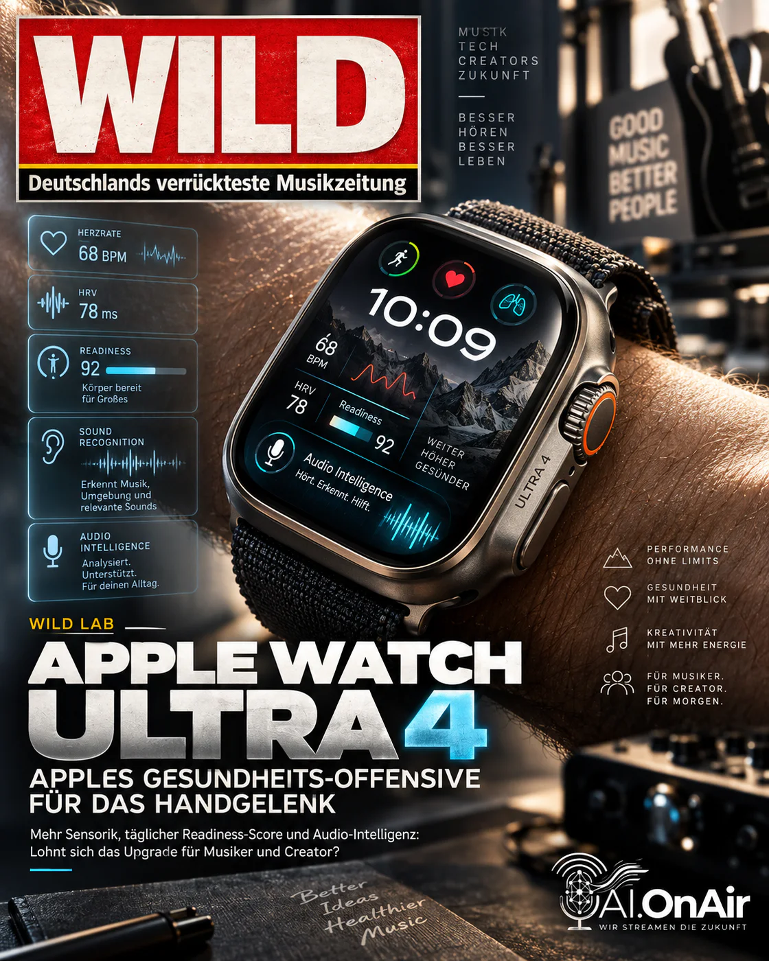 Apple Watch Ultra 4: Apples Gesundheits-Offensive für das Handgelenk