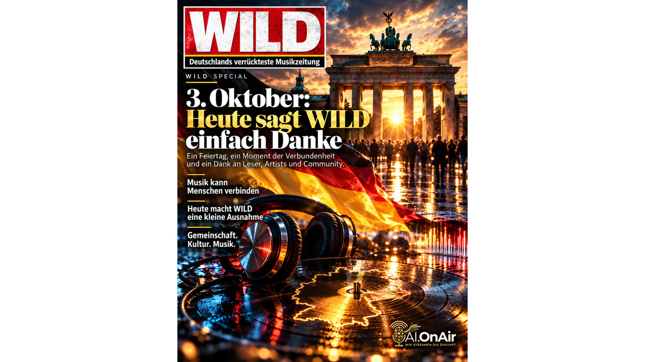 🇩🇪 3. OKTOBER: HEUTE SAGT WILD EINFACH DANKE