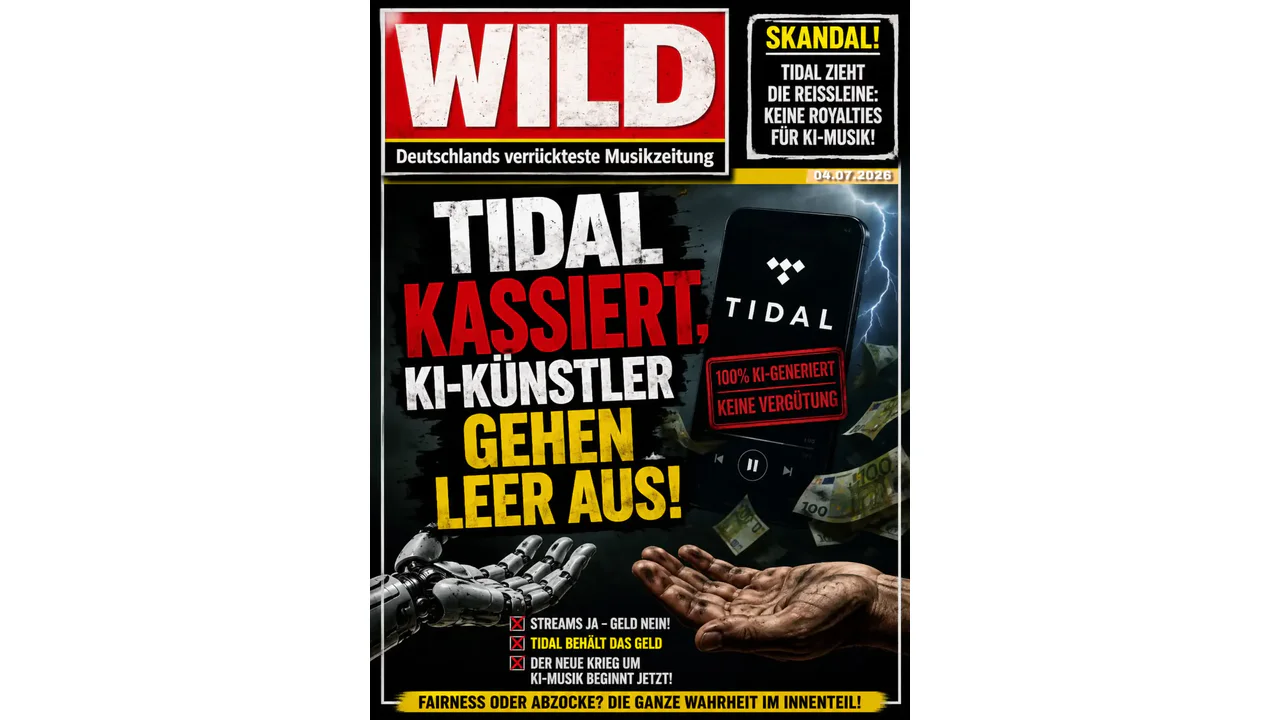 TIDAL kassiert, KI-Künstler gehen leer aus?