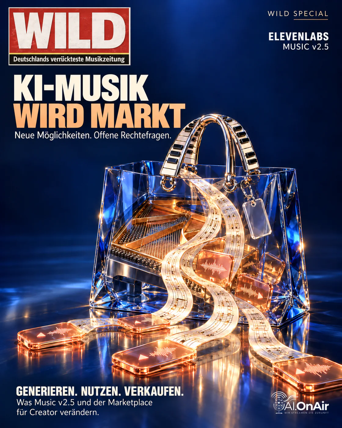 KI-Musik für alle: Wie ElevenLabs die kommerzielle Tür aufstieß