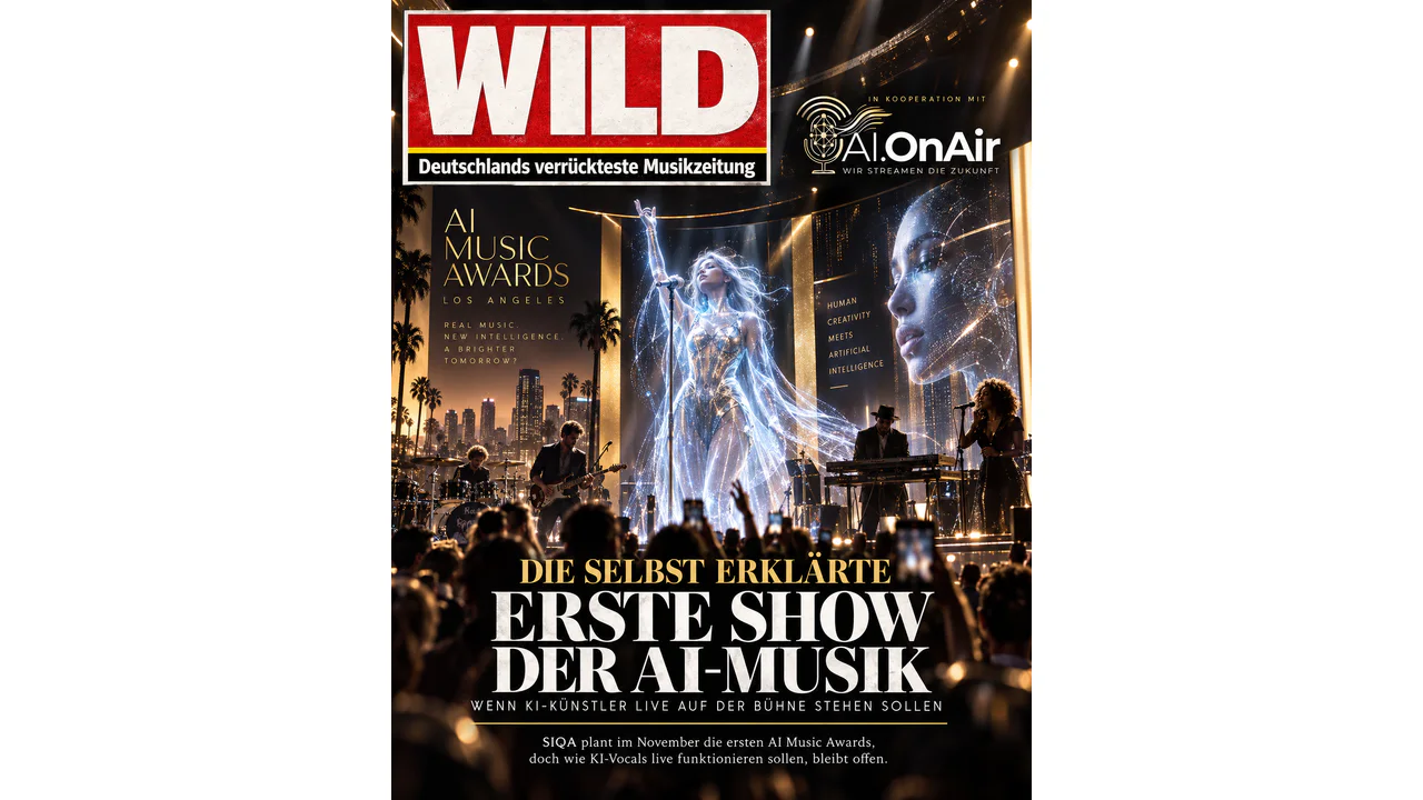 Die selbst erklärte erste Show der AI-Musik: Wenn KI-Künstler live auf der Bühne stehen sollen