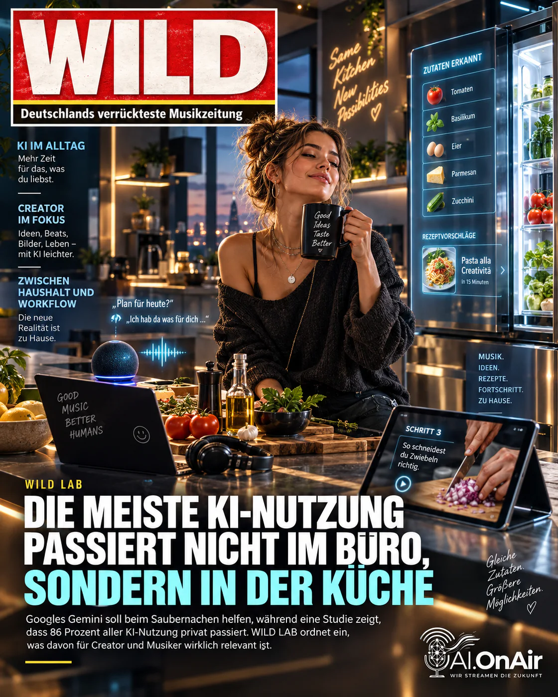 Die meiste KI-Nutzung passiert nicht im Büro, sondern in der Küche