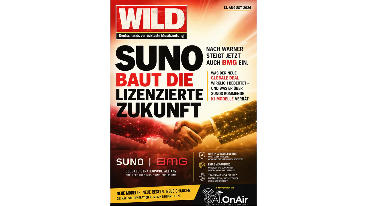 SUNO BAUT DIE LIZENZIERTE ZUKUNFT