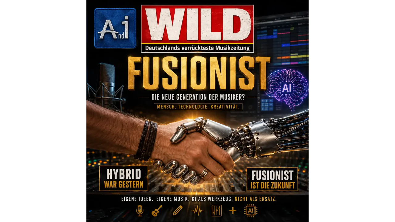 Fusionist statt KI Musiker? Entsteht hier gerade der Name einer neuen Künstlergeneration?