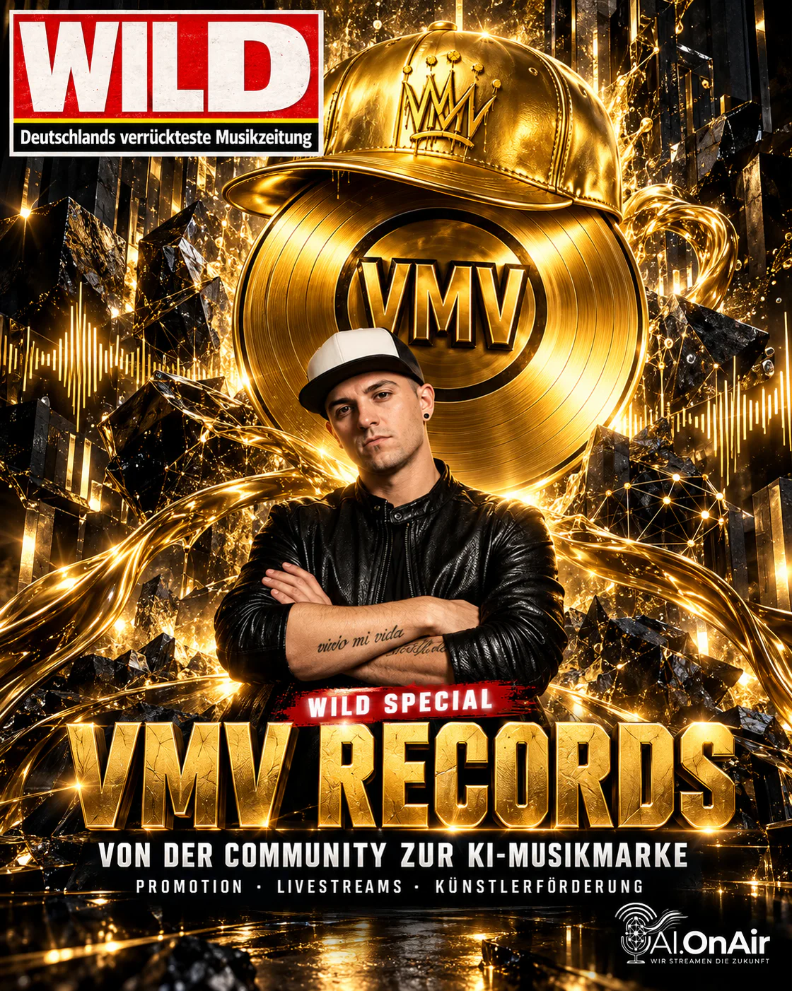 VMV RECORDS: WIE AUS EINER IDEE EINE PLATTFORM FÜR KI-MUSIK WURDE