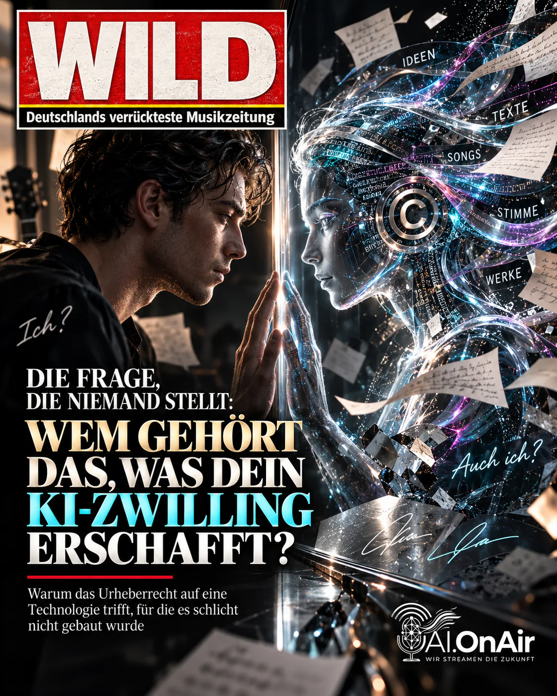 Die Frage, die niemand stellt: Wem gehört das, was dein KI-Zwilling erschafft?