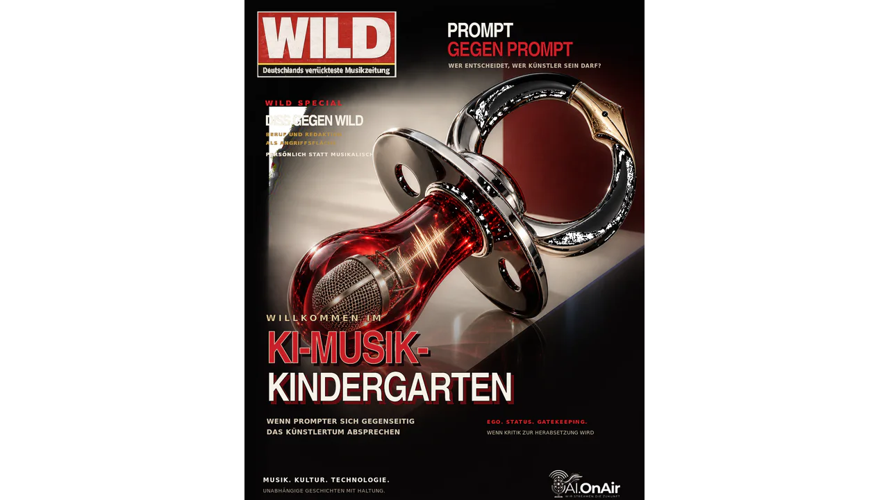 WILLKOMMEN IM KI-MUSIK-KINDERGARTEN: WENN PROMPTER SICH GEGENSEITIG DAS KÜNSTLERTUM ABSPRECHEN