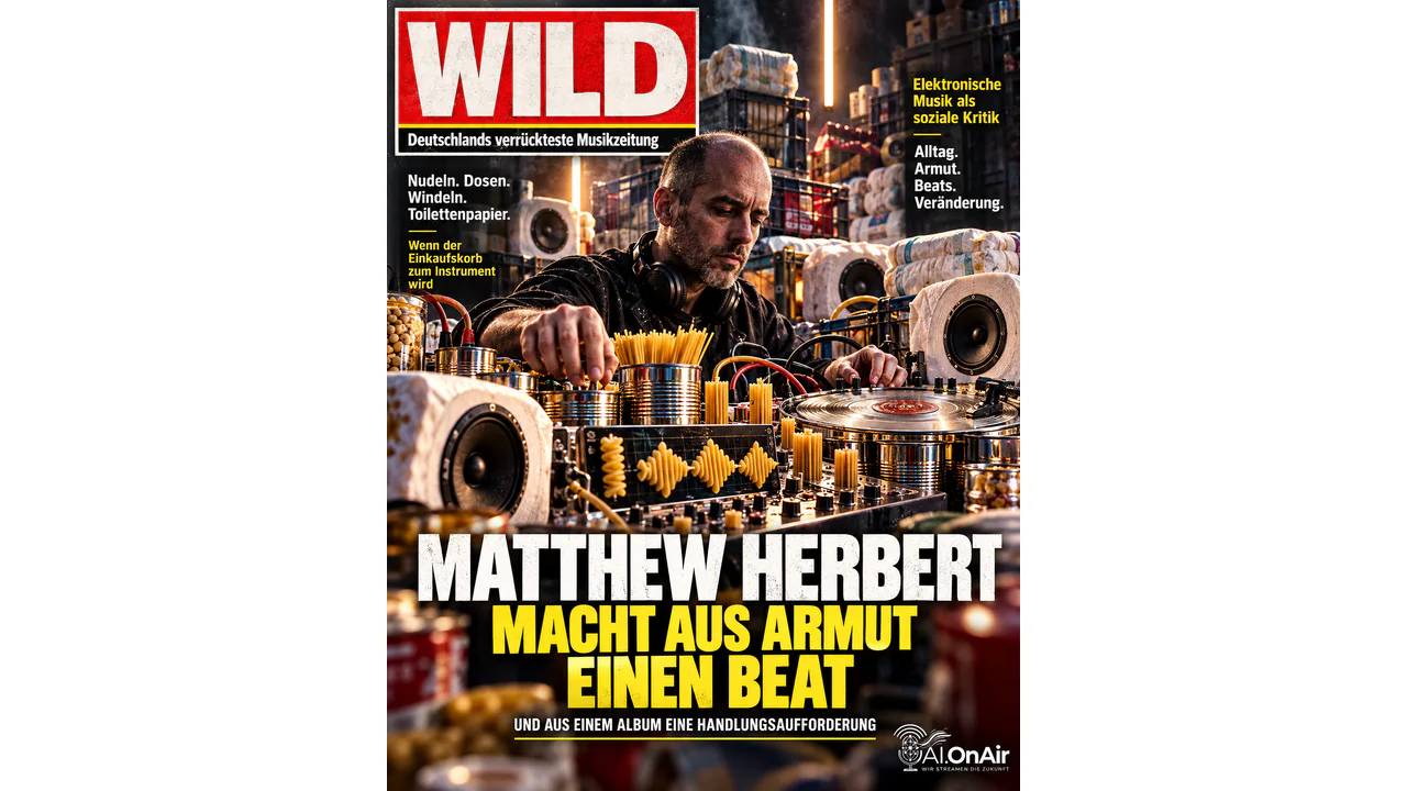 MATTHEW HERBERT MACHT AUS ARMUT EINEN BEAT – UND AUS EINEM ALBUM EINE HANDLUNGSAUFFORDERUNG