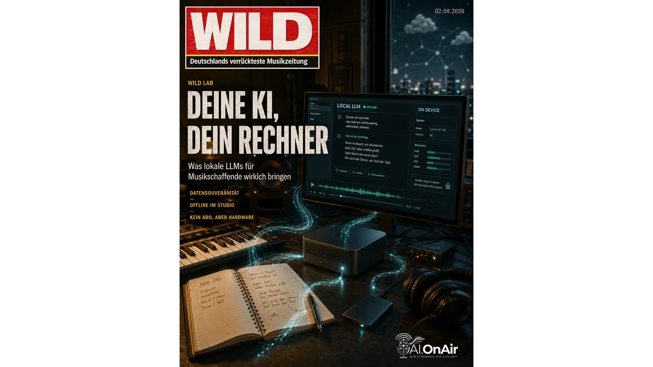 DEINE KI, DEIN RECHNER: WAS LOKALE LLMS FÜR MUSIKSCHAFFENDE WIRKLICH BRINGEN