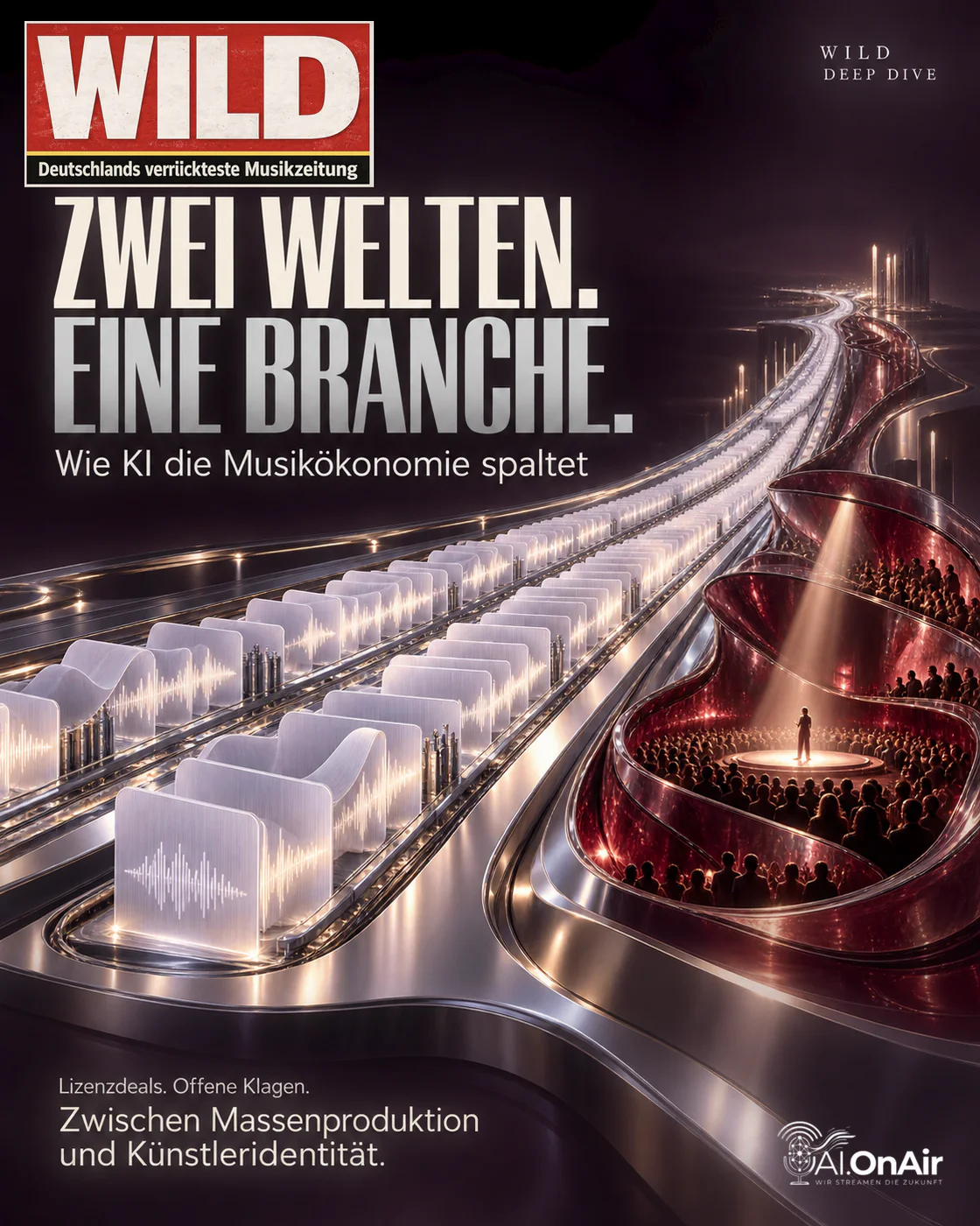 Zwei Welten, eine Branche: Wie KI die Musikindustrie in parallele Ökonomien spaltet