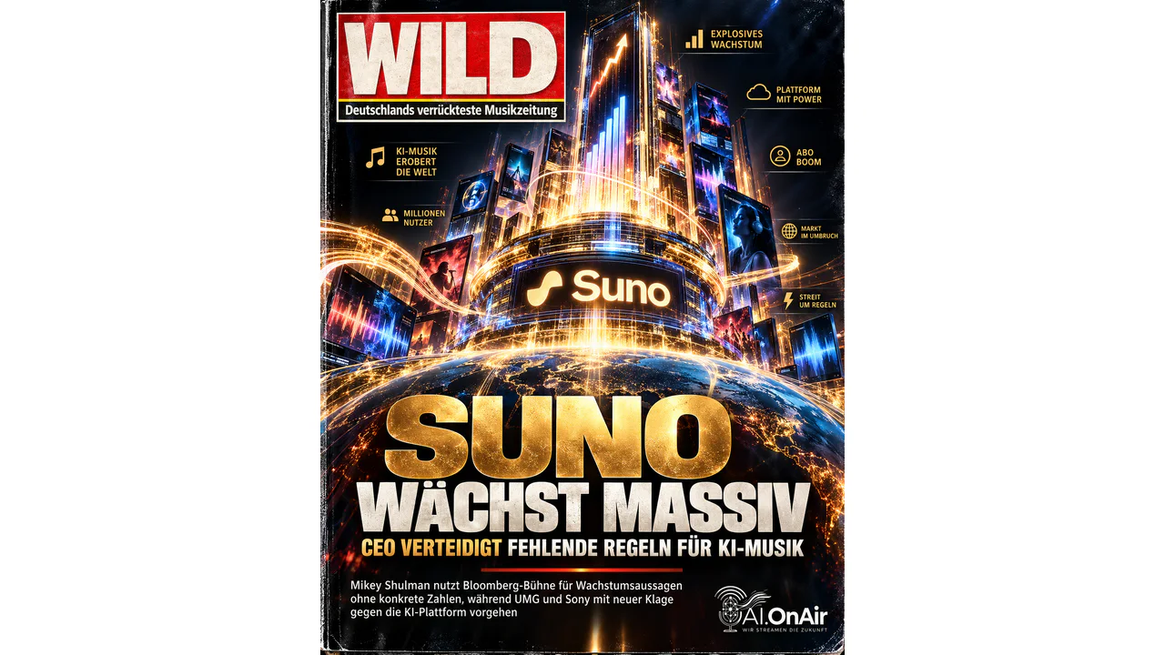 Suno wächst massiv: CEO verteidigt fehlende Regeln für KI-Musik