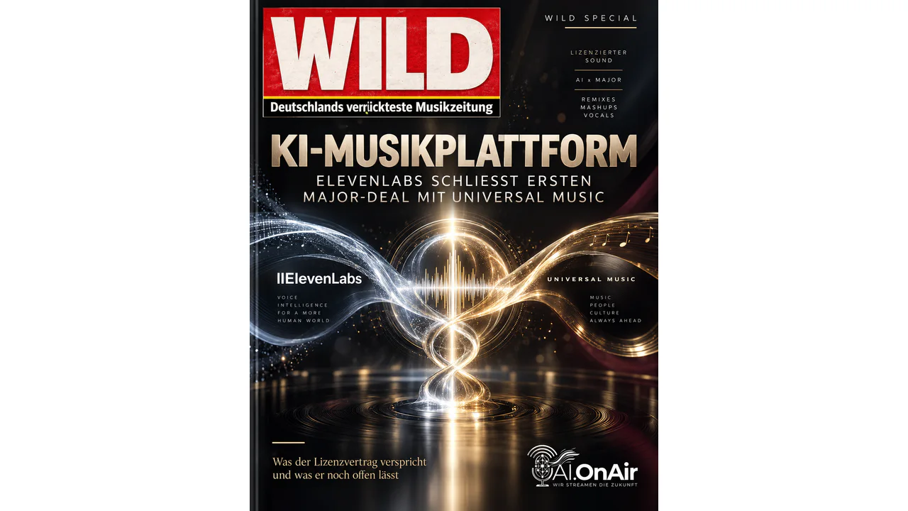 KI-Musikplattform: ElevenLabs schließt ersten Major-Deal mit Universal Music