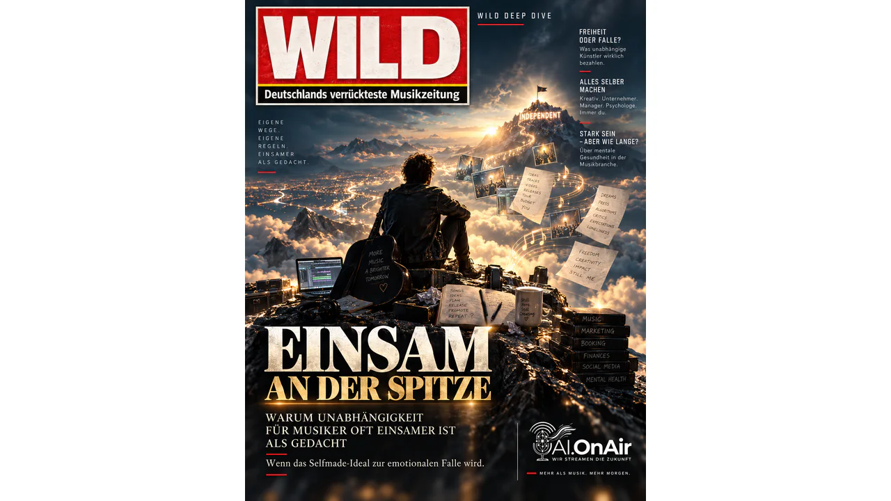 Einsam an der Spitze: Warum Unabhängigkeit für Musiker oft einsamer ist als gedacht