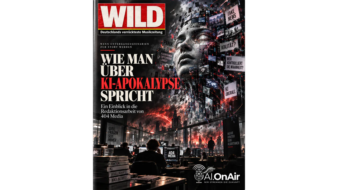 Wie man über KI-Apokalypse spricht: ein Einblick in die Redaktionsarbeit von 404 Media
