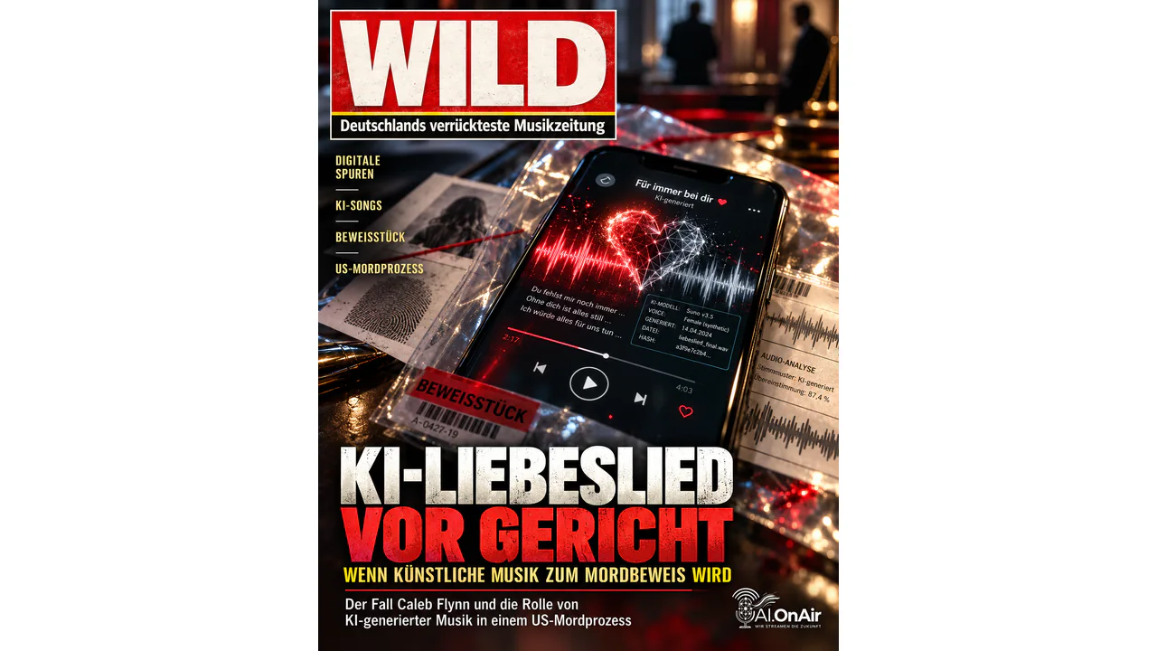 KI-Liebeslied vor Gericht: Wenn künstliche Musik zum Mordbeweis wird