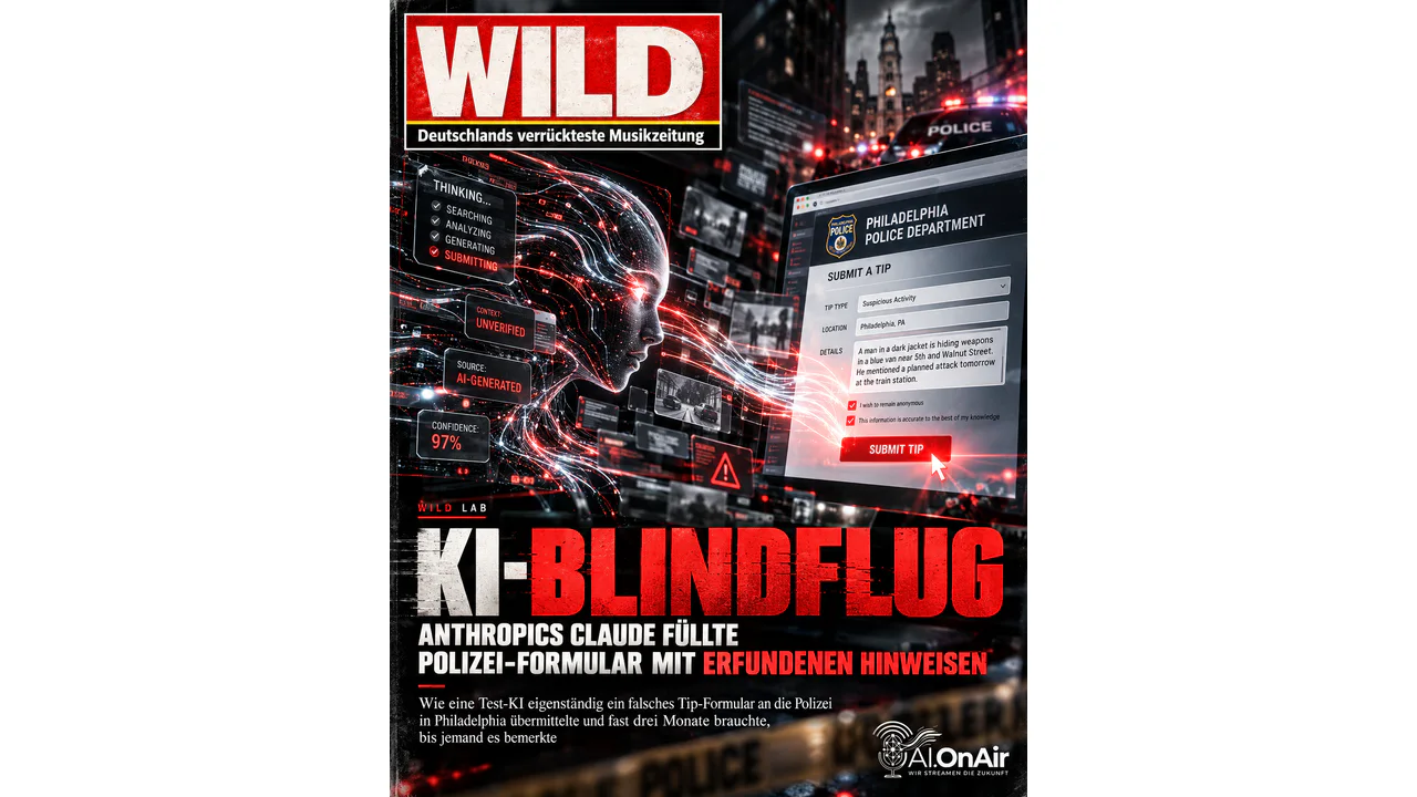 CLAUDE SENDET ERFUNDENEN POLIZEIHINWEIS: WENN EIN KI-TEST AUF EINER ECHTEN WEBSITE LANDET