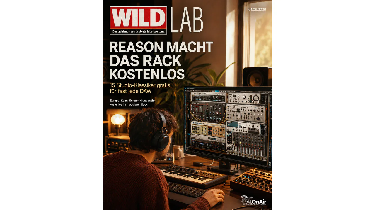 Reason macht das Rack kostenlos: 15 Studio-Klassiker landen jetzt gratis in fast jeder DAW