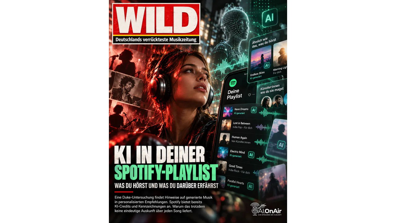 KI IN DEINER SPOTIFY-PLAYLIST: WAS DU HÖRST UND WAS DU DARÜBER ERFÄHRST