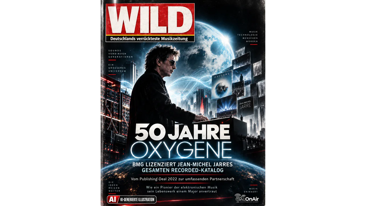 50 Jahre Oxygene: BMG lizenziert Jean-Michel Jarres gesamten Recorded-Katalog