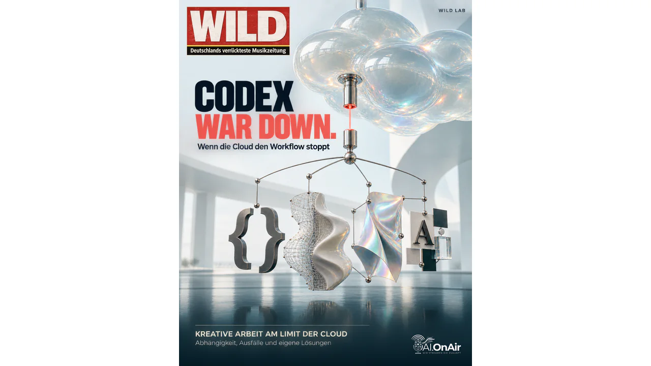 Als Codex down war: Was ein Cloud-KI-Ausfall für kreative Workflows bedeutet