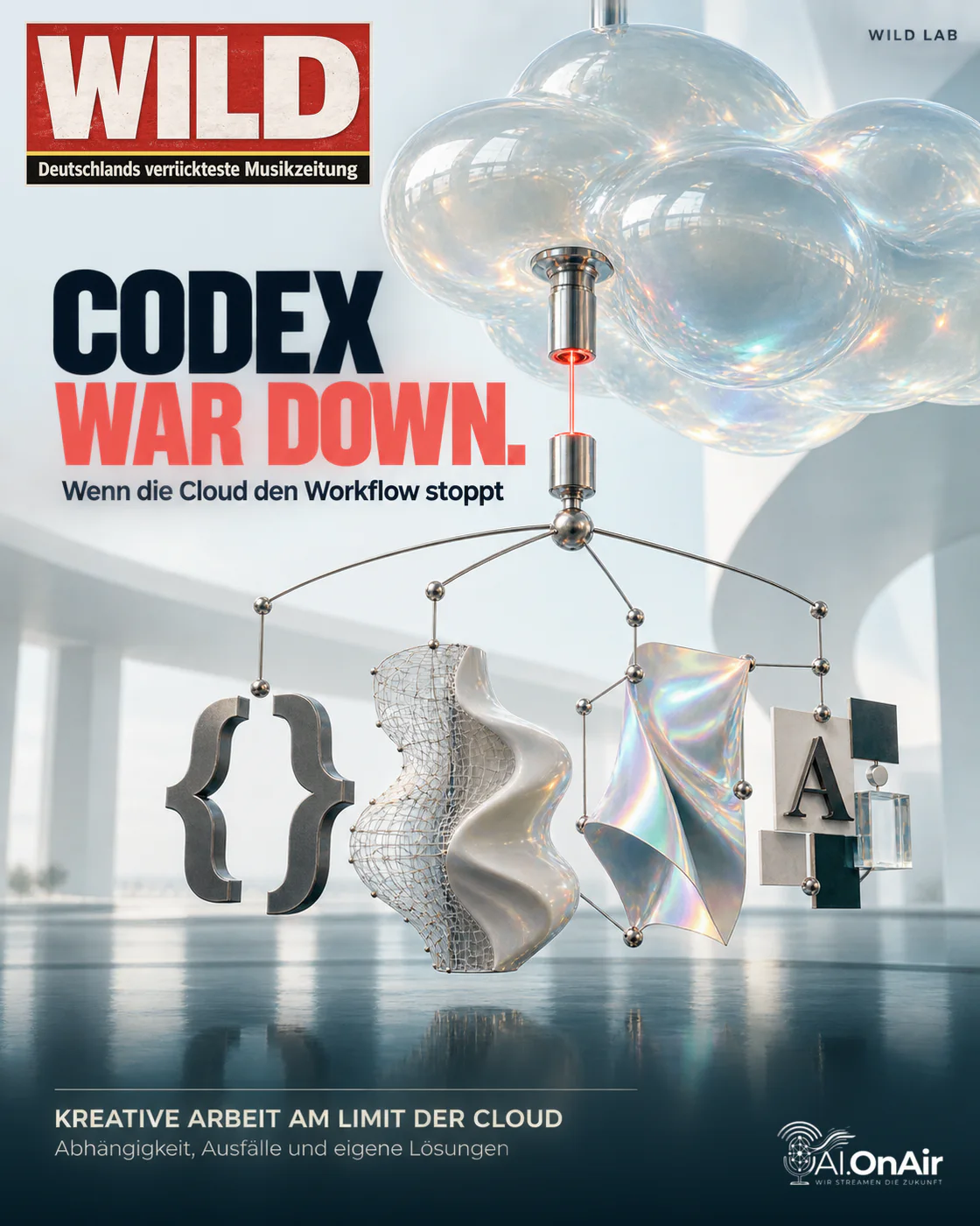 Als Codex down war: Was ein Cloud-KI-Ausfall für kreative Workflows bedeutet