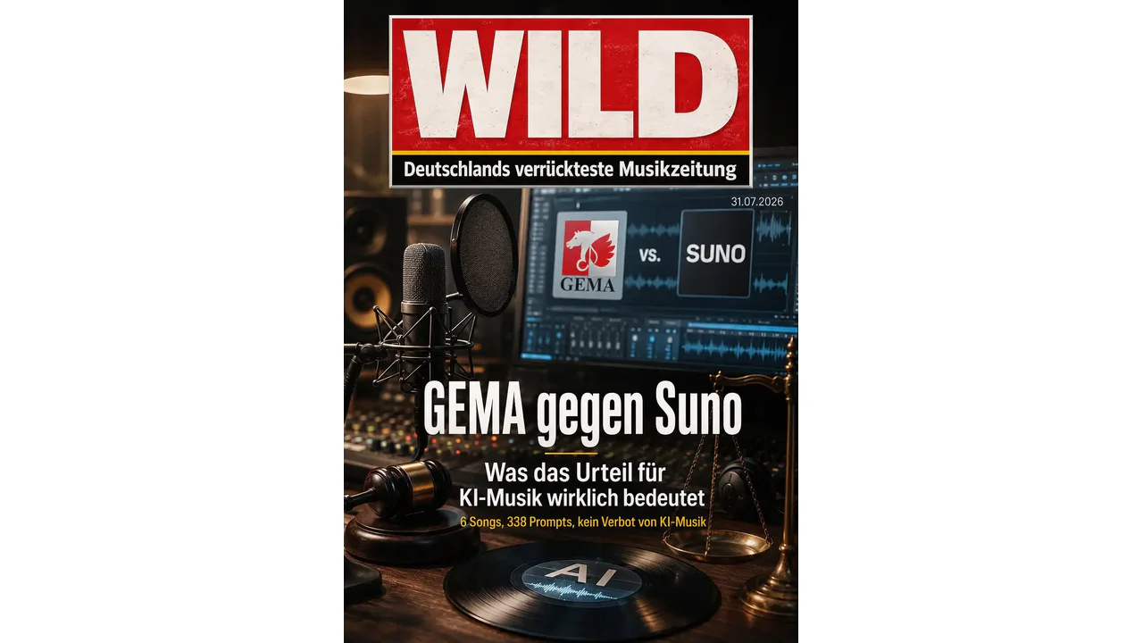 Sechs Songs, 338 Prompts und ein großes Urteil: Was GEMA gegen Suno wirklich entschieden hat