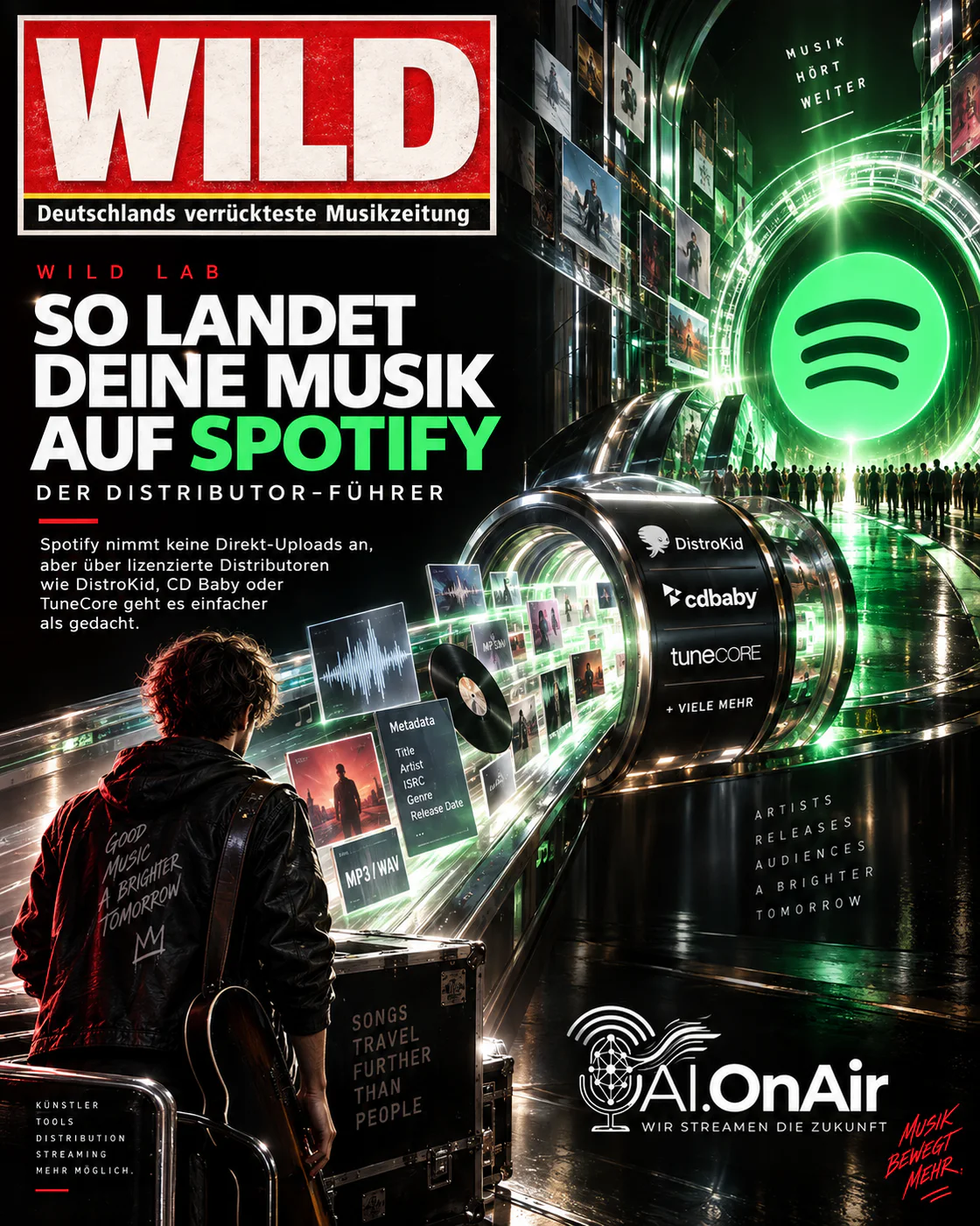So landet deine Musik auf Spotify: Der Distributor-Führer