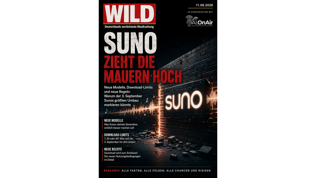 SUNO BAUT SICH KOMPLETT UM
