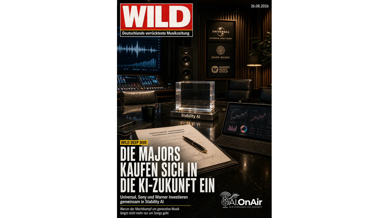 DIE MAJORS KAUFEN SICH IN DIE KI-ZUKUNFT EIN