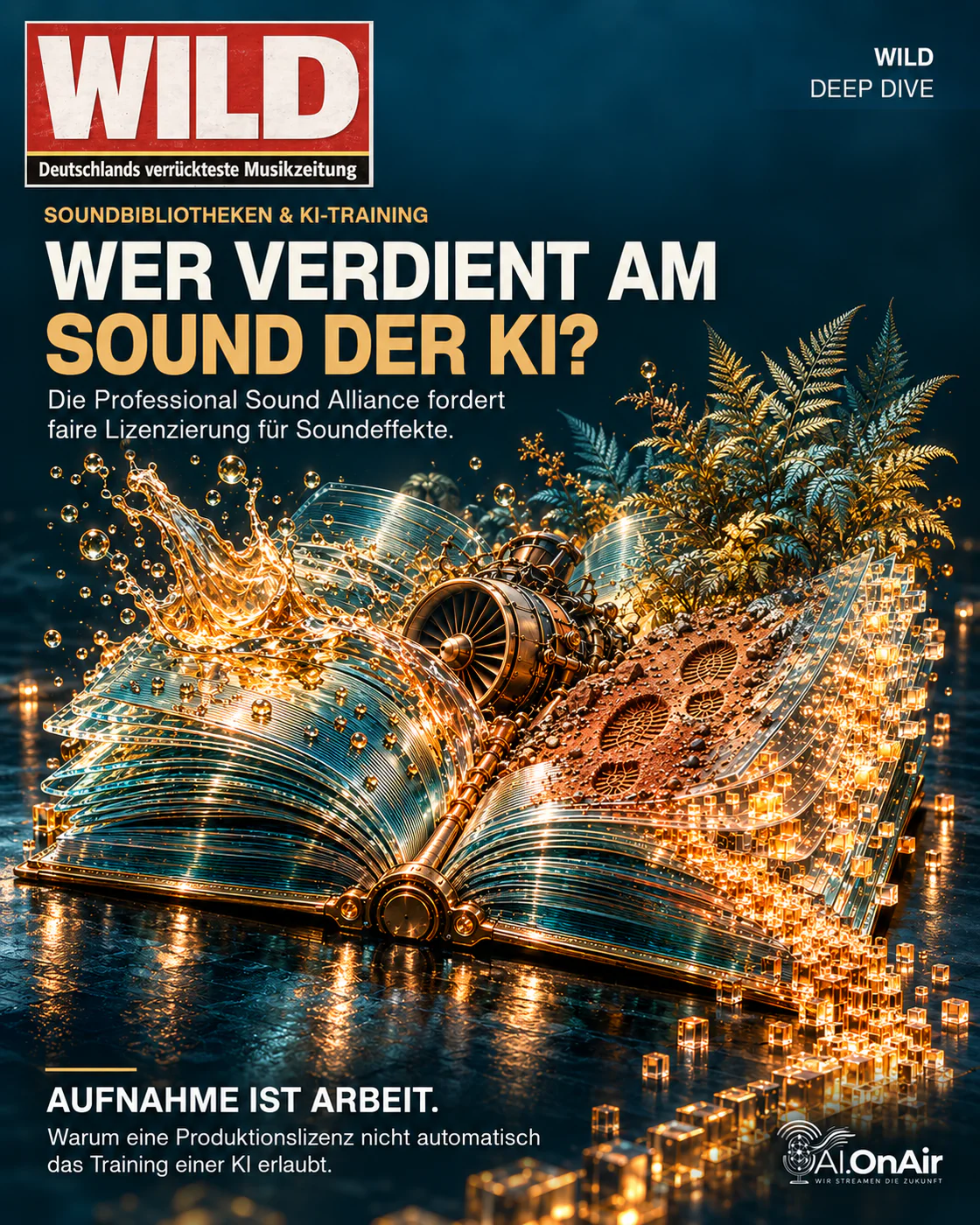 NACH SONGS UND STIMMEN KOMMEN DIE SOUNDS: WER VERDIENT AN DEN KLÄNGEN DER KI?
