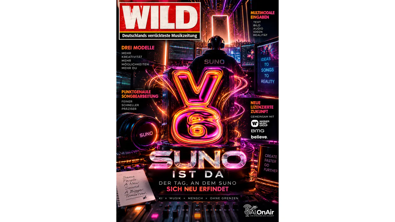 SUNO V6 IST DA: DER TAG, AN DEM SUNO SICH NEU ERFINDET